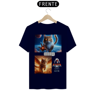 Nome do produto T- shirt Quality -  Gato Goose Marvel II