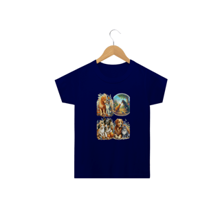Nome do produto Camiseta Classic Infantil 2a/14a - Gatos&Cães