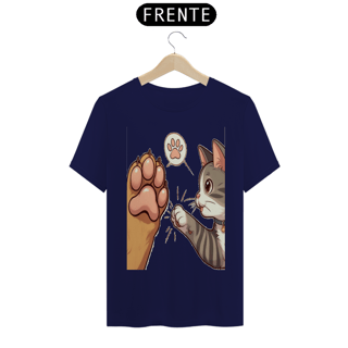 Nome do produto T-Shirt Classic-Amizade cão e gato