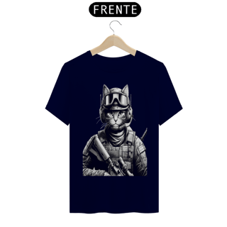 Nome do produto T- shirt Quality - Soldado Gato