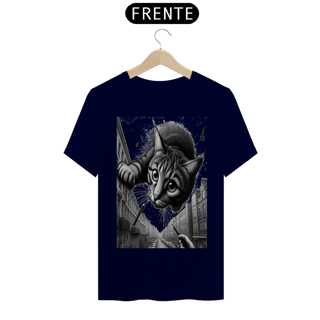 Nome do produto T-Shirt Quality – Gato saindo do céu