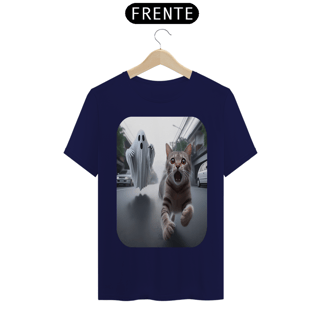 Nome do produto T-Shirt Classic– Gato Correndo Fantasma