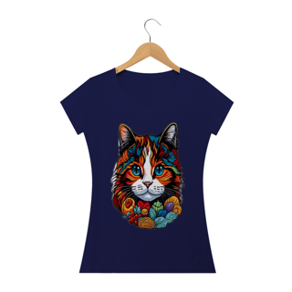 Nome do produto Camiseta Baby Long classic - Gata Michin