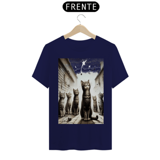 Nome do produto T-Shirt Classic - Gatos e Céu