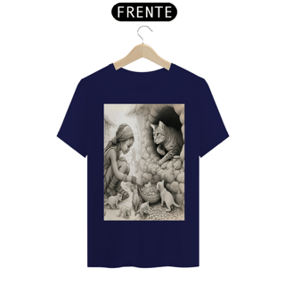 Nome do produto T-Shirt Classic - gato alimenta
