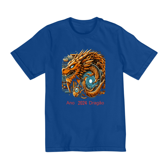 Camiseta Quality Infantil 10a/14a - Horóscopo Chinês 2024