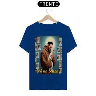 Nome do produto T- shirt Classic - Fé na busca do meu Pet