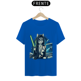Nome do produto T - Shirt Quality – gato Jedi -Star Wars 