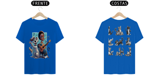 Nome do produto T- shirt Quality - Camiseta cachorro Tocando V/F