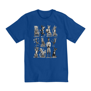 Nome do produto Camiseta Quality Infantil 10a/14a- Coletânea gato e cachorro e gente 