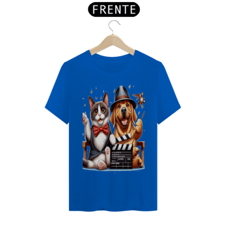 Nome do produto T- shirt Quality - Gato e cachorro 