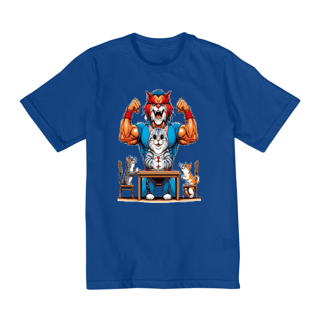 Nome do produto Camiseta Quality Infantil 10a/14a- ThuderCats e gato