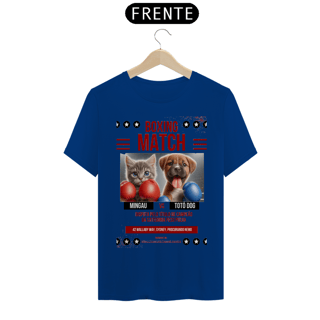 Nome do produto T-Shirt Classic - Boxe GatoXCão Peso Pulga 