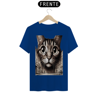 Nome do produto T-Shirt Classic - Gato Frontal,