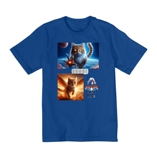 Nome do produto Camiseta Quality Infantil 10a/14a - Gato Goose Marvel I