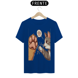 Nome do produto T-Shirt Classic-Amizade cão e gato
