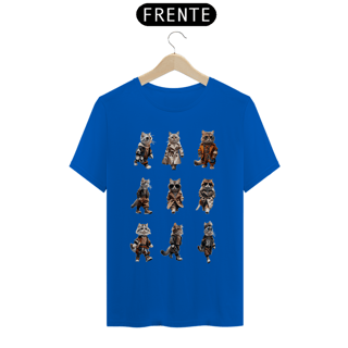 Nome do produto T- shirt Quality - 6 Gatos elegantes