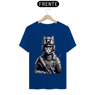 Nome do produto T- shirt Classic -Soldado Gato