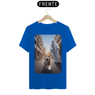 Nome do produto T- shirt Quality - Gato correndo fantasma III