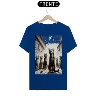 Nome do produto T-Shirt Classic - Gatos e Céu