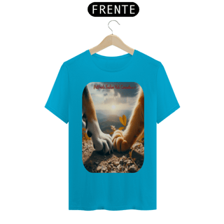 Nome do produto T-Shirt Classic- Patas e Patas - Amizade cão e gato