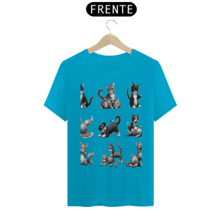Nome do produto T-Shirt Classic - Gatos e cachorro Coletânea