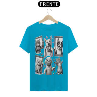 Nome do produto T-Shirt Classic - Gatos e cachorro Coletânea III