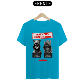 Nome do produto T- shirt Classic -  Gatos Hackers procurados