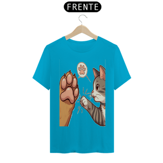 Nome do produto T-Shirt Classic-Amizade cão e gato