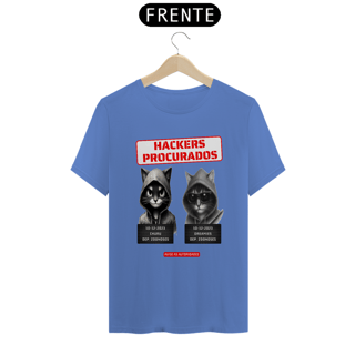 Nome do produto T-Shirt Estonada –  Gatos Hackers procurados