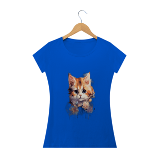 Nome do produto Camiseta Baby Long Classic -Gatinha III