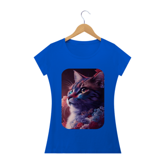 Nome do produto Camiseta Baby Long Classic -Gata Pintura