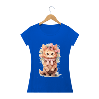 Nome do produto Camiseta Baby Long Classic – Gatinha