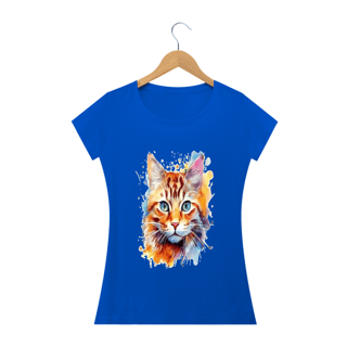 Nome do produto Camiseta Baby Long  Quality- Gata Michin