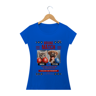 Nome do produto Camiseta Baby Classic Long- Boxe GatoXCão Peso Pulga 