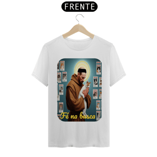 Nome do produto T- shirt Classic - Fé na busca do meu Pet