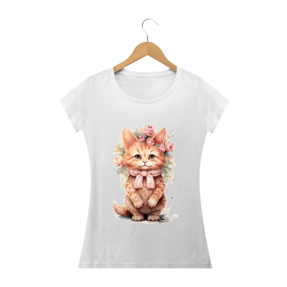 Camiseta Baby Long Classic – Gatinha