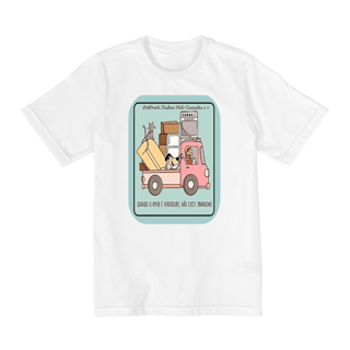 Nome do produto Camiseta Quality Infantil 10a/14ª- Meus Pets irão na mudança