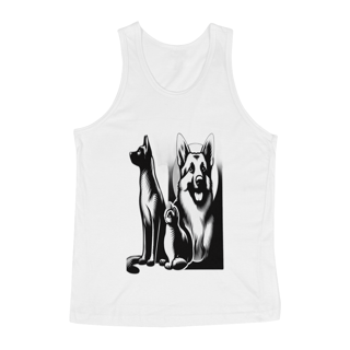 Nome do produto Regata Masculina- Gatos e cães 