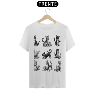 T-Shirt Classic - Gatos e cachorro Coletânea