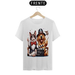 Nome do produto T-Shirt Classic - Gato e cachorro 