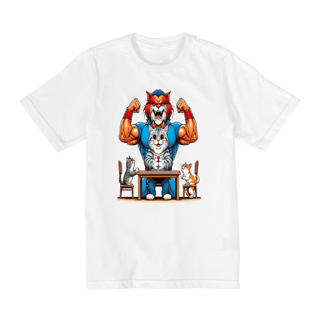 Nome do produto Camiseta Quality Infantil 10a/14a- ThuderCats e gato