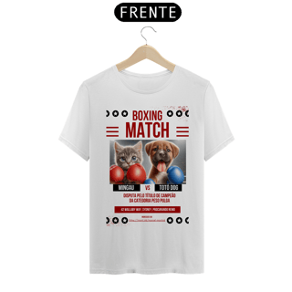T-Shirt Classic - Boxe GatoXCão Peso Pulga 