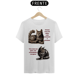 T-Shirt Classic -  Gato em desenho Lápis II
