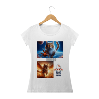Nome do produto Camiseta Baby Classic Long-  Gato Goose Marvel I
