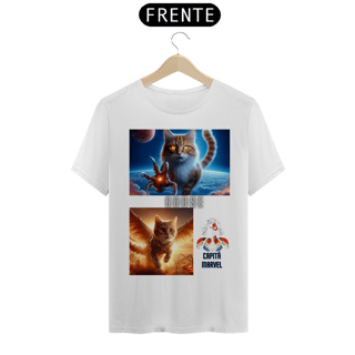 Nome do produto T- shirt Quality -  Gato Goose Marvel II