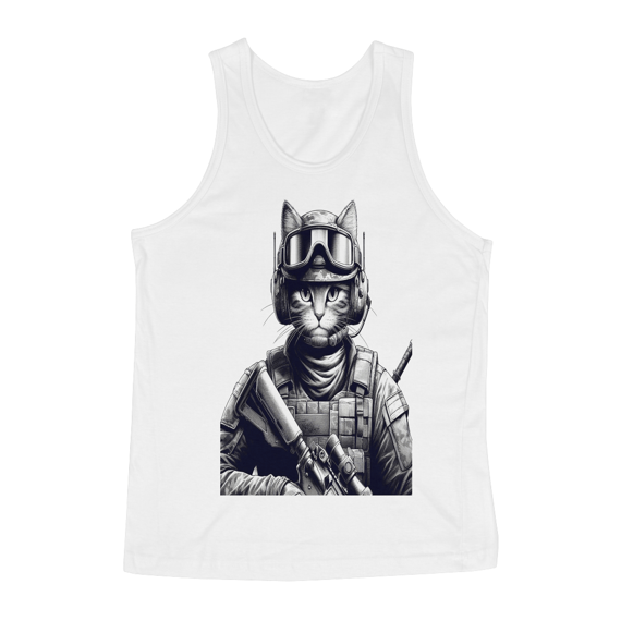 Regata Masculina -Soldado Gato