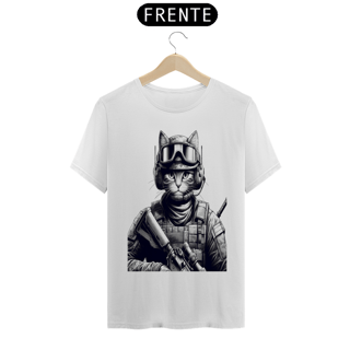 Nome do produto T- shirt Quality - Soldado Gato