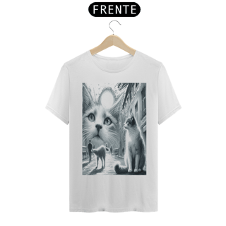 Nome do produto T- shirt Classic - Gato ao Luar