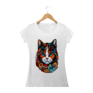 Nome do produto Camiseta Baby Long classic - Gata Michin
